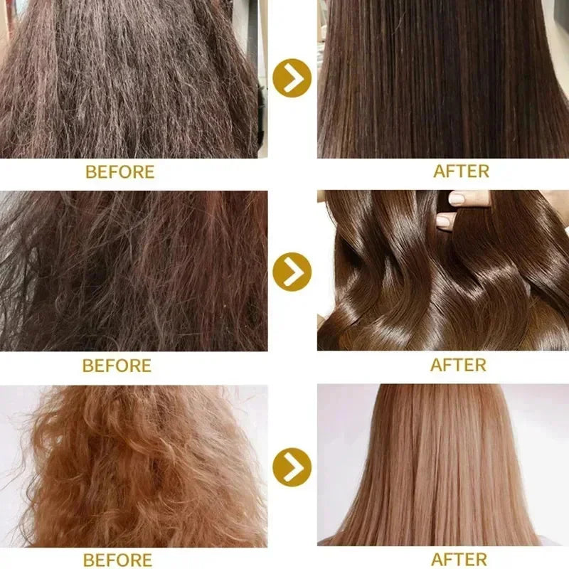 Magical Hair Mask Collagen Keratin 5 Seconds Repair Damaged Frizzy Hair Smooth Deep Moisturize Nourishing Hair Care Product