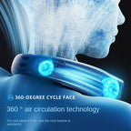 Portable Bladeless 360 ° Cooling 5 Speed Long Battery Life Portable Neck Fan For Outdoor & Office