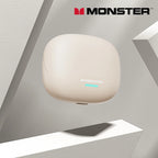 Monster MQT52 Bluetooth 5.4 Wireless Earphones 24H Long Battery Life Stereo Headphones Low Latency Gaming Dual Mode Headset Gift