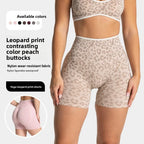 Quick drying seamless yoga shorts for women, high waisted, hip lifting, abdominal tightening, running and fitness pants