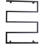 Intelligent timed temperature control electric towel rack clothes drying rack special-shaped bow 304 pendant