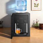 550W Portable Electric Hot and Cold Water Dispenser with Food-Grade Stainless Steel Inner Liner for Multiple Buckets