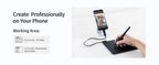 Gaomon S620 Graphics Tablet 6.5*4 Inch Small Drawing Digital Tablet for OSU Note-taking Painting Compatible with Android Phone
