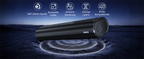 Redragon GS821 Computer Soundbar - Hi-Fi Stereo PC Speaker with BT 5.3, Optical/HDMI ARC/AUX/USB Port, 3 EQ Modes,